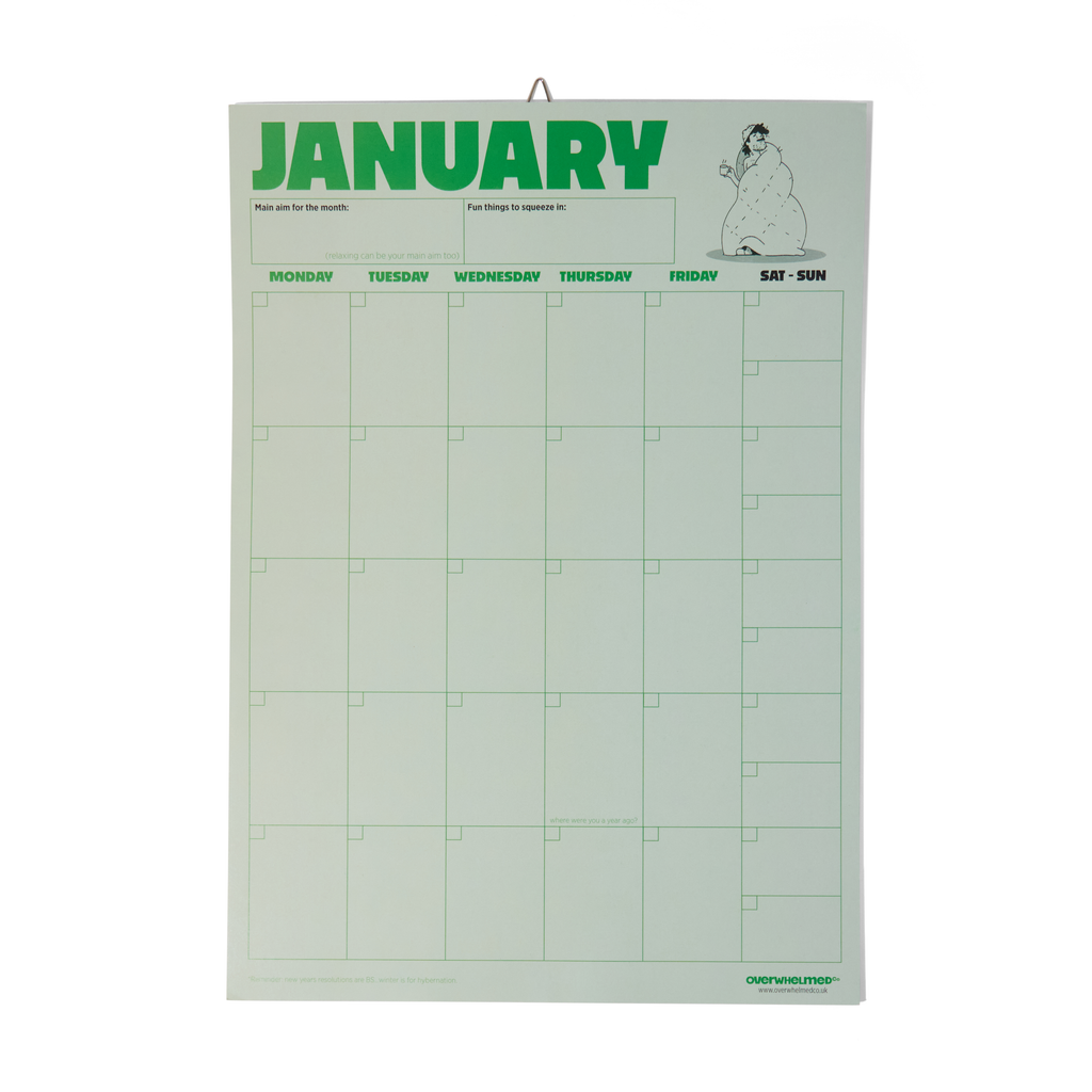 Undated Calendar