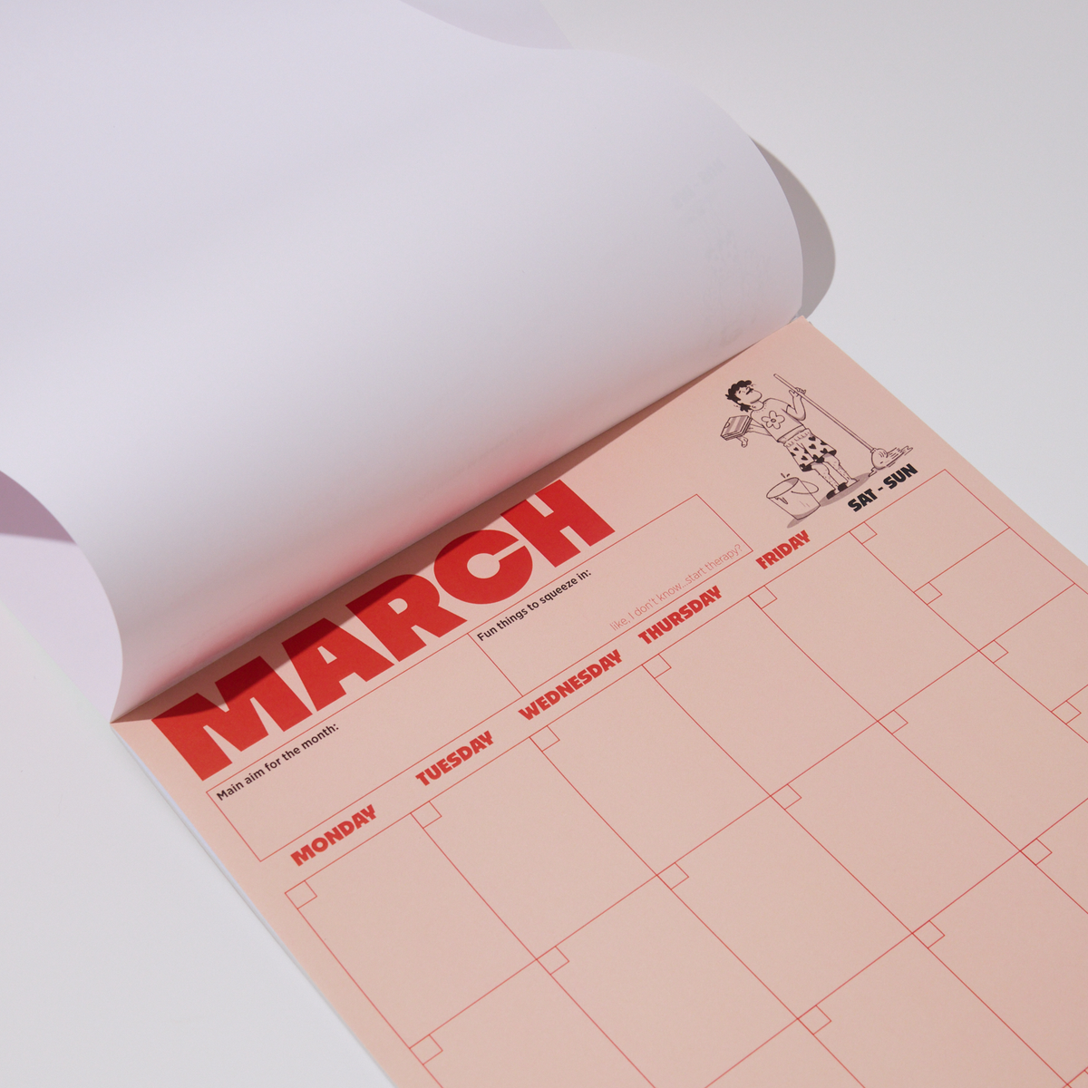 Undated Calendar
